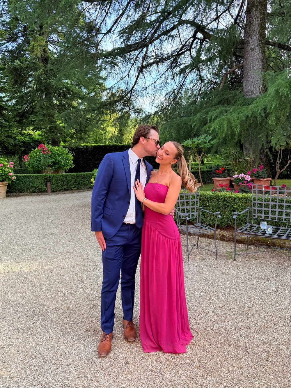 Lulus Pink Drop Waist Maxi Dress